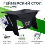 Геймерский стол Vmmgame Spaceone Dark 140 Black / SO-2-BKBK