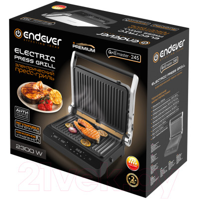 Электрогриль Endever Grillmaster 245