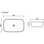 Умывальник Ceramica Nova Element CN6049