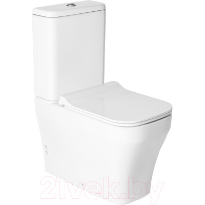 Унитаз напольный Quarter Bath 70CG06001 + 70CG60001 с арматурой