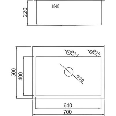 Мойка кухонная Wisent WS-37050+GER013+WW405A+W302644