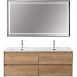 Зеркало BelBagno SPC-KRAFT-1400-800-LED-TCH-WARM-NERO