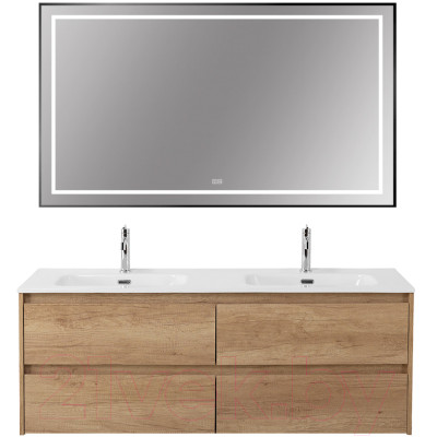 Зеркало BelBagno SPC-KRAFT-1400-800-LED-TCH-WARM-NERO