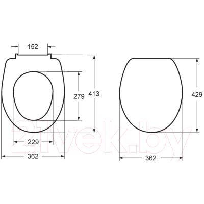 Унитаз напольный Roca Victoria 7342399000 + 734139Z000 + 801392002