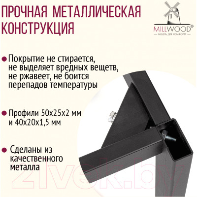 Подстолье Millwood Сеул 130x80