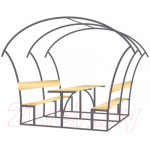 Каркас беседки ИМпласт Астра 1.9x1.7м / 40x20мм