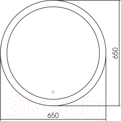 Зеркало Abber Mond AG6202S-0.65