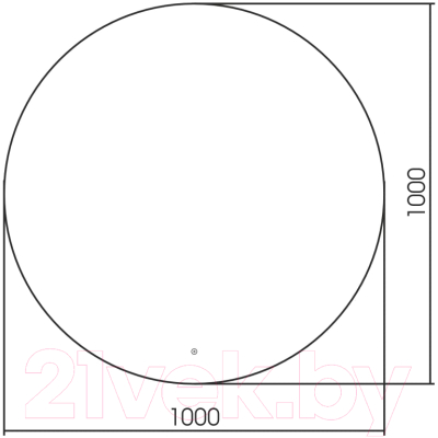 Зеркало Abber Mond AG6203SL-1.0