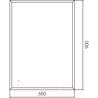 Зеркало Abber See AG6110SC-0.65