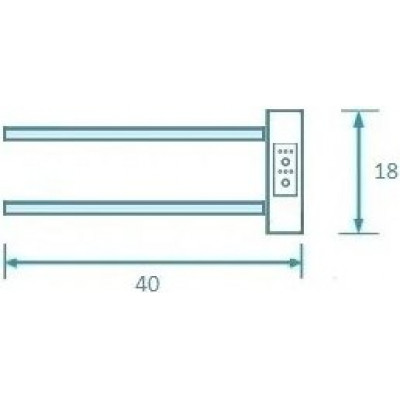 Полотенцесушитель электрический Маргроид Cook СНШ 18x40