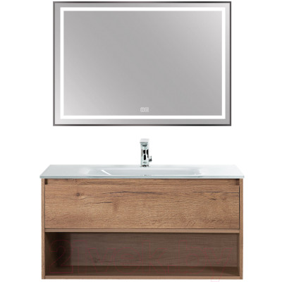 Зеркало BelBagno SPC-KRAFT-1000-800-LED-TCH-WARM-NERO