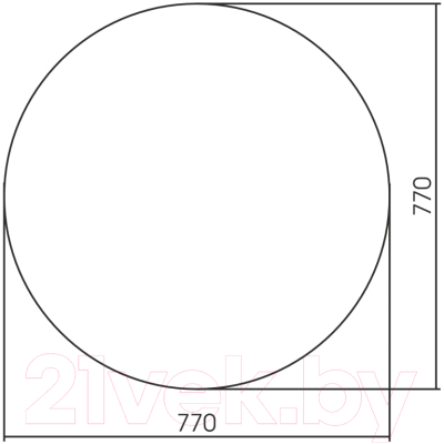 Зеркало Abber Mond AG6204S Smart