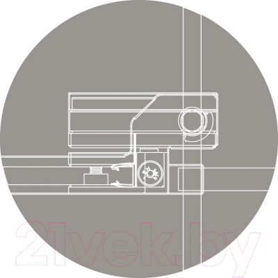 Душевой уголок Cezares SLIDER-AH-1-80-80/90-C-BORO