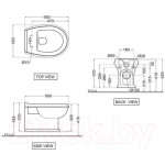 Унитаз подвесной Jaquar QPS-WHT-7953UFPM