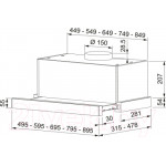 Вытяжка телескопическая Franke Touch BK 60