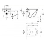 Унитаз подвесной Kerama Marazzi Sfera / SF.wc.02