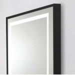 Зеркало BelBagno SPC-KRAFT-700-900-LED-TCH-WARM-NERO