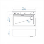 Мойка кухонная Mixline Pro 554164