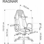 Кресло офисное Halmar Ragnar