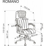 Кресло офисное Halmar Romano