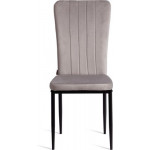 Стул Tetchair Verter металл/флок 41x52x95