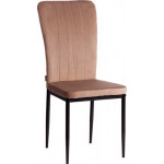 Стул Tetchair Verter 41x52x95 металл/флок