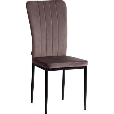 Стул Tetchair Verter металл/флок 41x52x95