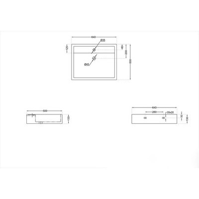 Умывальник Jaquar JDS-WHT-25943