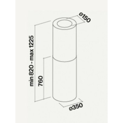 Вытяжка коробчатая Falmec Polar (X) IS.35 Stainless Steel / CPOI90.E8P2#ZZZI491F