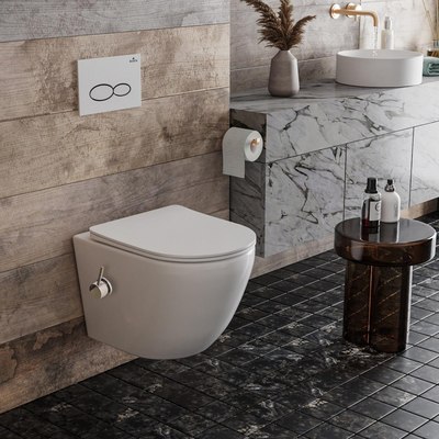 Унитаз подвесной Roxen Antares Bidet 530185-01X