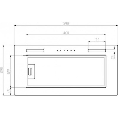 Вытяжка скрытая Schtoff DNS Light 60