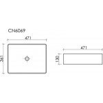 Умывальник Ceramica Nova CN6069