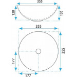 Умывальник REA Stella REA-U9086