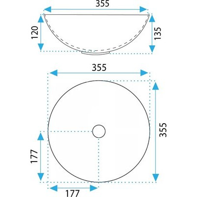 Умывальник REA Stella REA-U9086