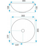 Умывальник REA Stella REA-U9088