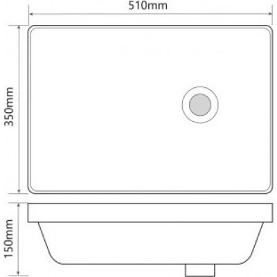 Умывальник Axus 6035B