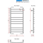 Полотенцесушитель водяной Ростела Свирель D 100/10 (1