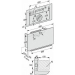 Вытяжка наклонная Miele DA 9092 W Screen OBSW / 28909240D