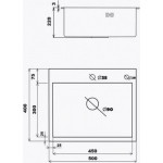 Мойка кухонная Wisent WS-35040/GER013