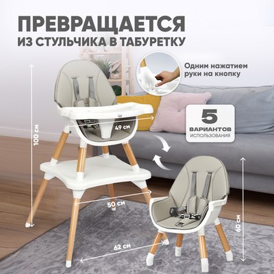 Стульчик для кормления Solmax&Kids HW99643