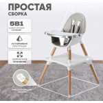 Стульчик для кормления Solmax&Kids HW99643