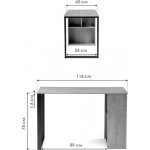 Письменный стол Notta Битти Лофт 116x60x75