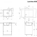 Мойка кухонная Maunfeld Lacrima 605 MFQS-605B