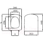 Унитаз напольный Roca Dama Senso Compacto 734151B000 + 7342518000 + ZRU9000040