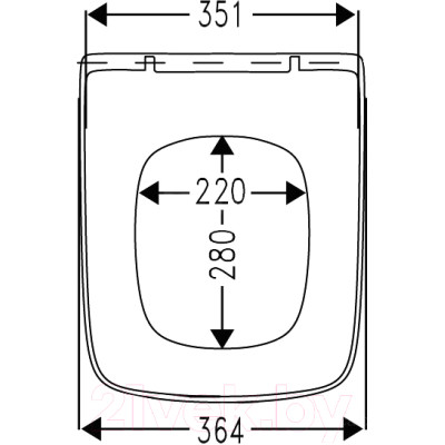 Унитаз напольный Roca Dama Senso Compacto 734151B000 + 7342518000 + ZRU9302820